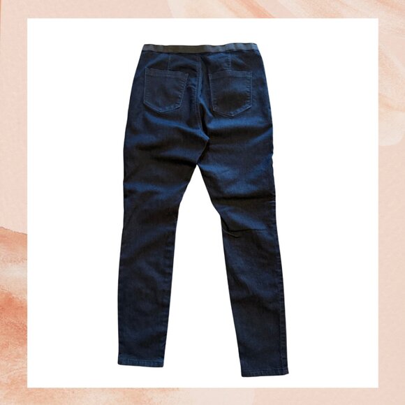 Indigo Rein Black Denim Skinny Jeggings - Picture 3 of 4